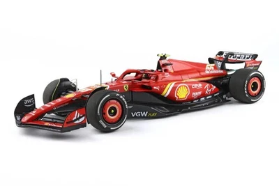 BBR Ferrari F1 SF-24 Team Scuderia #55 Winner Australia GP 2024 (Sainz) Red 1:18 - Image 1 of 4
