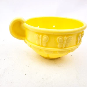 Fisher Price 77865 Musical Tea Set 2000 Yellow Butterfly Cup Replacement Part - Picture 1 of 6