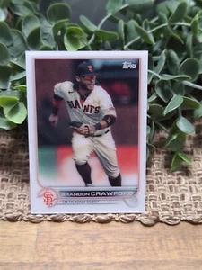 2022 MLB Topps 3D Brandon Crawford San Francisco Giants Rare Lenticular - Picture 1 of 2