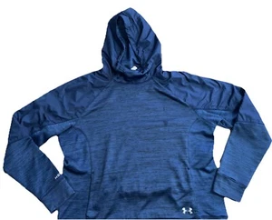Under Armour Coldgear Infrared Survivor Hoodie Women's Size XL Navy STORM - Picture 1 of 4