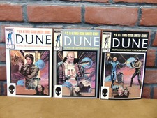 Dune 1985 THREE ISSUE LIMITED SERIES Marvel Official Film Adaptation 3 COMICS