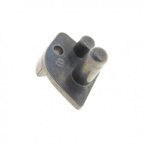 BUSSOLINA CHIUSURA PORTA DX CROMATA FRIGORIFERO INDESIT ORIG C00113882 C00257843