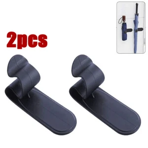 2 Pcs x Car Interior Accessories Umbrella Hook Holder Hanger Clip Fastener