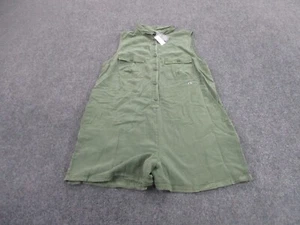 Aerie Romper Adult L Green Sleeveless Tank Outdoors Summer One Piece Womens NEW - Picture 1 of 9