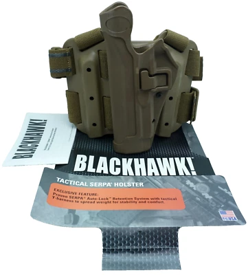 BlackHawk Beretta Tactical Serpa Holster 430504CT-L Left Hand Coyote Brown - Image 1 of 4