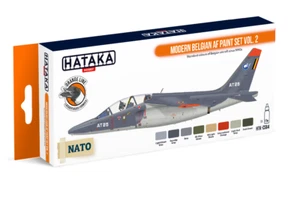 HATAKA CS64 - AF belga moderno vol. Juego de 2 pinturas - Imagen 1 de 1