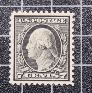 Scott 507 - 7 Cents Washington - OG MH - PF Cert 90 - SCV - $45.00 - Picture 1 of 3