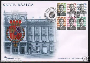 2016 FDC SPD BASICA REY FELIPE VI KING EDIFIL 5013 / 18 PHILIP VI TC20019 - Imagen 1 de 1
