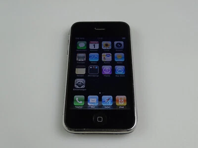 Original Apple iPhone 3G 8GB Schwarz! Ohne Simlock! TOP! RAR! Selten! iOS! - Bild 1 von 4