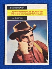 1958 Topps TV Westerns Trading Card #2 Gunsmoke Dennis Weaver