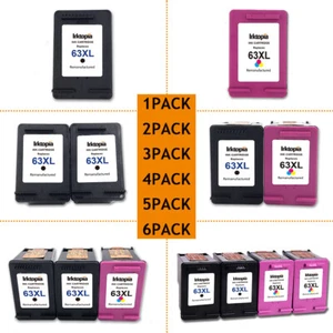 Nuevo Lote de Chips 63 XL Tinta para HP Envy 4520 4516 Officejet 4650 3830 3831 5255 5258 - Imagen 1 de 35