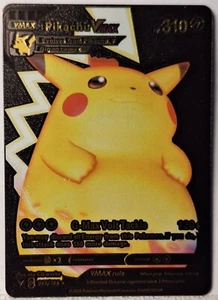 Pikachu Vmax G-Max Volt Tackle Black Foil Fan Art 044/185 - Bild 1 von 3