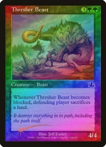 Thresher Beast FOIL Prophecy LP Green Common MAGIC THE GATHERING - Picture 1 of 1