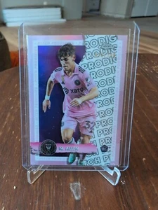 2024 Topps Chrome MLS NOAH ALLEN PITCH PRODIGIES RC PURPLE IMTER MIAMI 14/199 27 - Picture 1 of 3