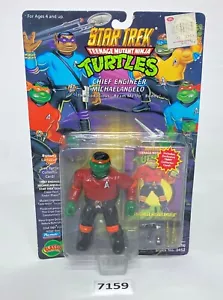 TMNT Teenage Mutant Ninja Turtles Ingegnere Capo Michelangelo Star Trek 1994 - Foto 1 di 10