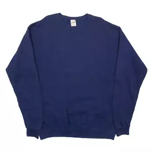 CHEETAH Mens Sweatshirt Blue L - Picture 1 of 6