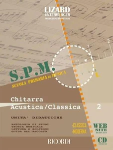 LIZARD - SCUOLA PRIMARIA DI MUSICA CHITARRA ACUSTICA E CLASSICA VOL. 2 + CD - Foto 1 di 1