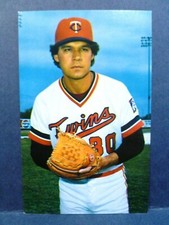 Postcard Fernando Arroyo Pitcher 1981 Minnesota Twins Baseball by Bob Watson