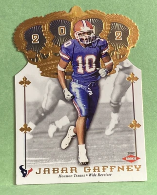 2002 Crown Royale JABAR GAFFNEY Rookie RC Card #178 Texans - Image 1 of 2