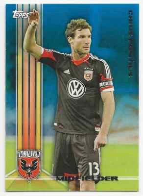 2013 Topps MLS Blue Chris Pontius 42/50 #103 - Image 1 of 2