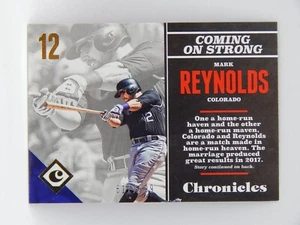 2017 Panini Chronicles Baseball - 611/999 Colorado Rockies #81 - MARK REYNOLDS - Bild 1 von 2