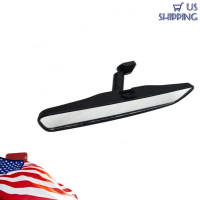 Universal Inner Inside Interior 10 Inch Rearview Rear View Mirror w/Adhesive Kit - Image 1 of 4