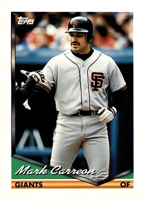 1994 Topps #327a Mark Carreon - Image 1 of 2