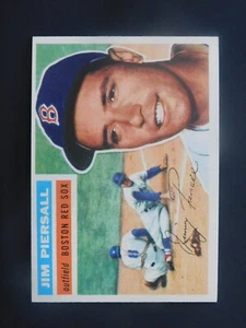 1956 Topps Baseball Card #143 Jim Piersall (NM) - Picture 1 of 2