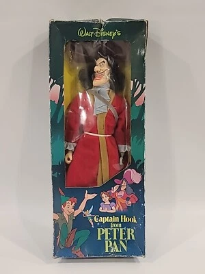 Muñeca Capitán Garfio De Colección de Sears Original Caja SELLADA 11.5" NUEVA DE STOCK Peter Pan Foto 1 de 4
