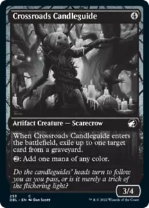 Crossroads Candleguide Silver Screen FOIL Innistrad Midnight Hunt NM - Picture 1 of 1