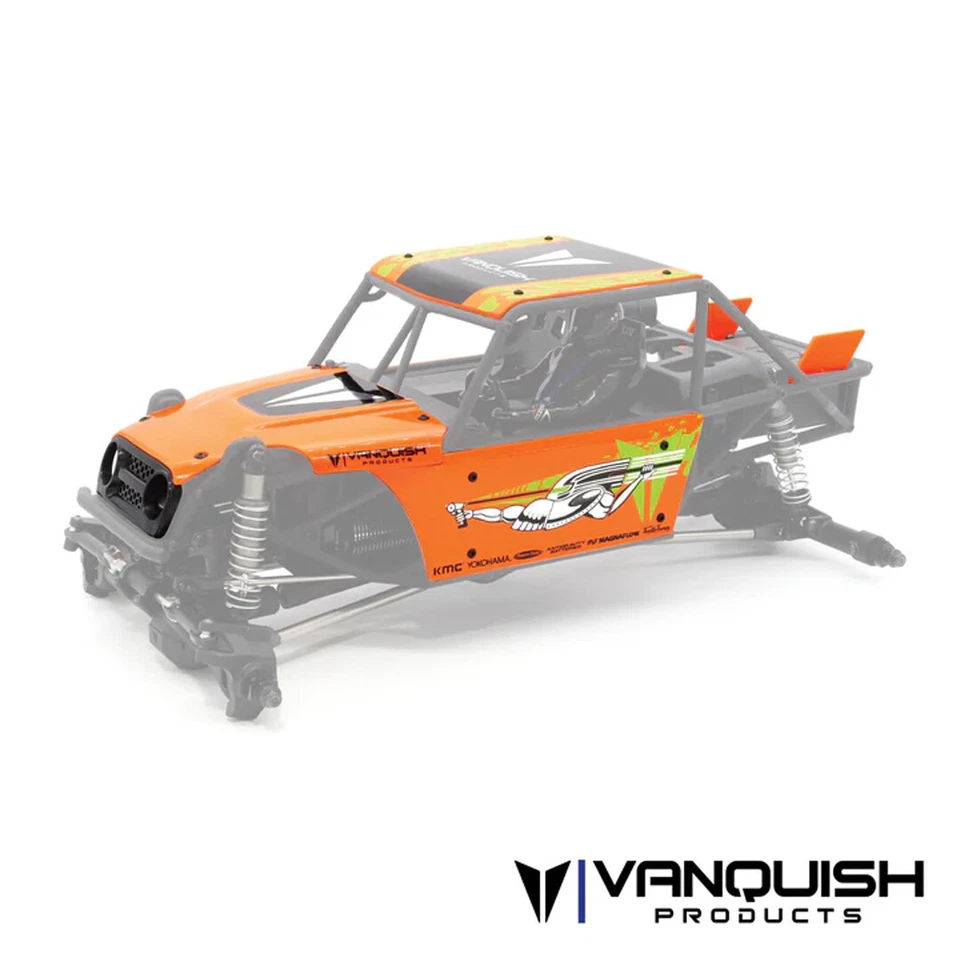 Vanquish VPS10514 H10 Optic Body Panel Set Orange - w/ Decals (Not installed) - Image 1 of 1