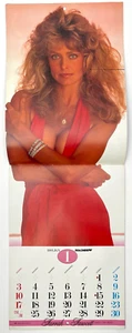 Star Magazine calendar Japan 1982 Farrah Fawcett, Brooke Shields, Cheryl Ladd - Picture 1 of 11