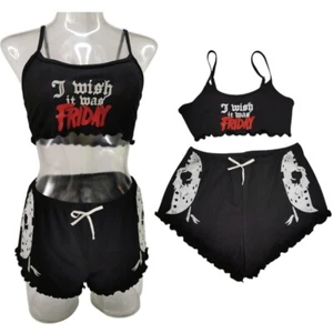 Push Up Bandage Punk Style Bikini Female Swimwear Bikinis Bathing Beachwear - Bild 1 von 11