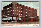 Oklahoma City OK-Oklahoma, Threadgill Hotel, Advertise, Vintage c1908 Postcard
