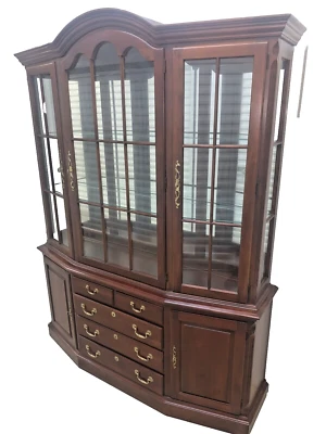 Pennsylvania House China Gabinete Madera de Cerezo Ca 1998 #50-3640 Foto 1 de 4