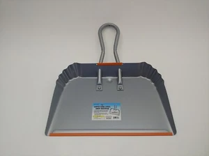 16" Steel Shop Dust Pan All Metal Extra Large - Picture 1 of 6