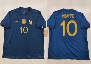 France Kylian Mbappe 2022 World Cup Official Nike Home Shirt Jersey Sz XXL - Picture 1 of 18