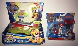 Paw Patrol Marshall Deluxe Vehicle with 2 Clip-On Backpacks Action Figure NEW - Picture 1 of 8