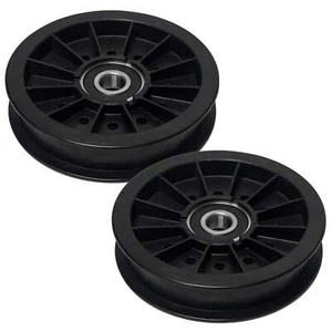 2PK Flat Idler Pulley for Exmark Lazer Z AS AC S X E Series Z-Master 109-8076 - Picture 1 of 3