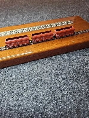 Custom Set Of (3) Marklin 8630 Z Scale DB German Federal Railroad Hopper Car  - Image 1 of 4