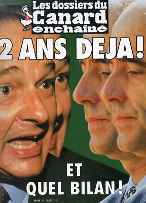 Les Dossiers du Canard, N°63, Avril 1997,  2 ans déjà et quel bilan ! - Photo 1/3