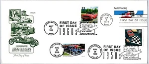 AUTO RACING, FORD THUNDERBIRD, CHEVY MUSTANG, STOCK CAR RACING NAKANO PERFINS - Imagen 1 de 2
