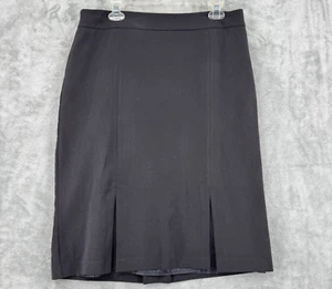 Long Tall Sally Skirt Womens 10 Pleated Minimalist Career Classic Lined Zip - Picture 1 of 10