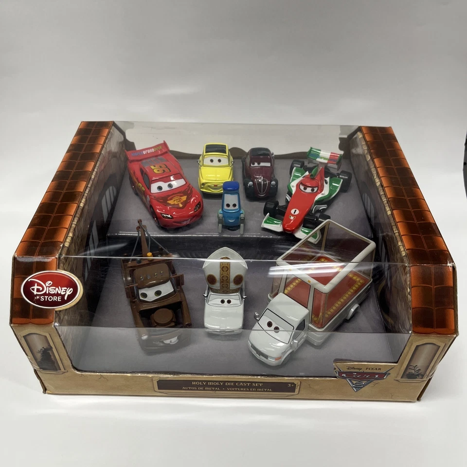 Nuevo Sellado Disney Pixar Cars Holy Moly Disney Store Exclusivo DieCast 8 Pack Set Foto 1 de 4