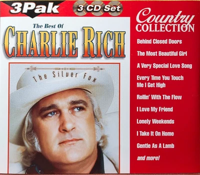 The Best of Charlie Rich 37 ALL TIME HITS 3 CD BOX Set 2001 Sony Music MINT COND - Image 1 of 3