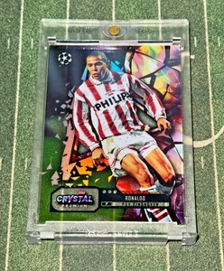 2023-24 Topps Crystal Premium Green Ronaldo Nazario R9 Brazil HOF Legend #56 - Picture 1 of 2