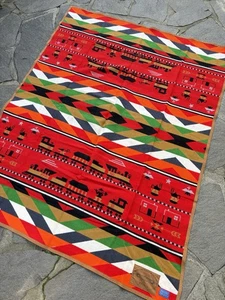 Pendleton Beaver State Iron Horse Trail Ramona Wolle einheimische Decke 60 x 80 Zoll - Bild 1 von 7