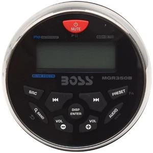 Boss Audio Boat Marine Receiver MGR350R | 3 1/2 Inch Gauge Style - Picture 1 of 3