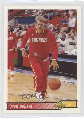 1992-93 Upper Deck Matt Bullard #99 - Image 1 of 2
