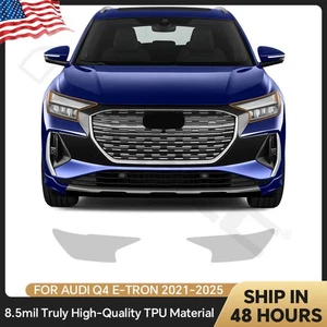 Headlights Precut Paint Protection Film Clear PPF TPU For Audi Q4 E-Tron 2021-UP - Picture 1 of 20
